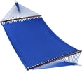 thumbnail image 1 of Jumbo Caribbean Hammock - 55 Pouces - Polyester Filé Doux - Bleu Foncé, 1 of 4