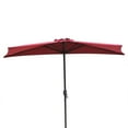 thumbnail image 4 of Island Umbrella Lanai 9-ft Half Umbrella in Polyester, 4 of 9