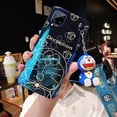 thumbnail image 3 of Funda Para Teléfono Samsung Galaxy M22 A03S A52s 5G Carcasa Con Correa De Mano + Para El Cuello Lindo Doraemon Muñeca Soporte De Dibujos Animados Blu-ray Blanda Para SamsungM22 SamsungA52s SamsungA03S, 3 of 4