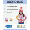 thumbnail image 2 of Peppa Pig Fleece Sweatshirt and Hat Toddler to Little Kid, 2 of 5