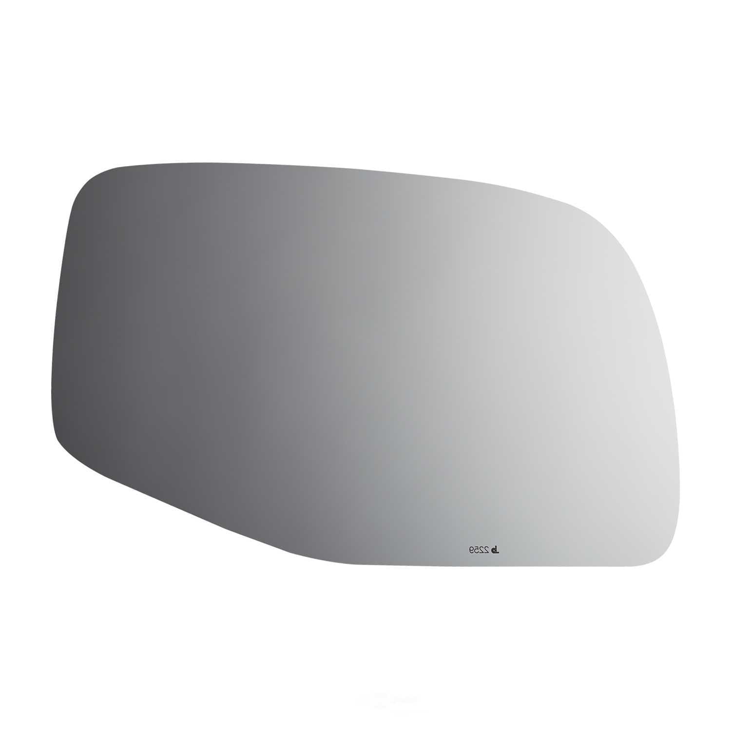 Burco Side View Mirror Replacement Glass - Clear Glass - 2259