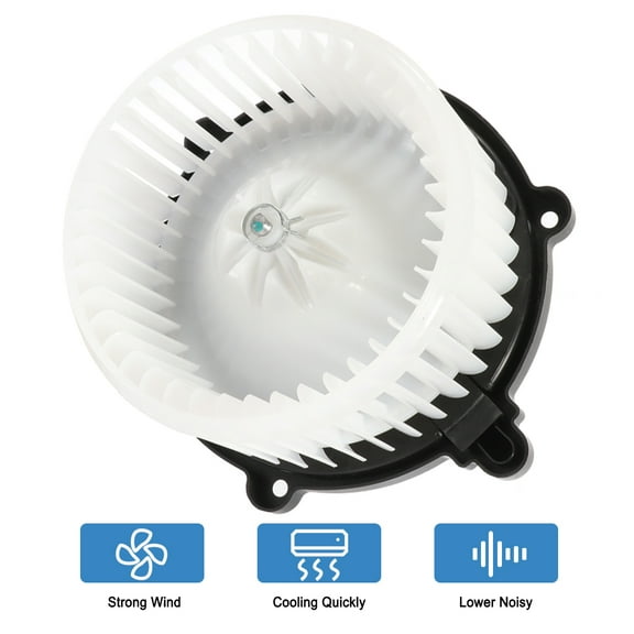 ECCPP HVAC Plastic Heater Blower Motor w/Fan Cage Fit for 2005 for Hyundai Tucson /2005-2010 for Kia for Sportage