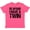 Vintage Hot Pink, variant on Inktastic Be Afraid I Have a Twin Youth T-Shirt