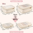 thumbnail image 3 of TRIPGEAR 3‑Set Double‑Deck Compression Packing Cubes, Lightweight Travel Luggage Organizer, 3 of 8