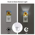 thumbnail image 3 of Balery Sky Golden Sunflower Field A Pattern LED Night Light with Automatic Sensor Plug in Night Light with Dusk-to-Dawn Light Sensor LED Nightlight 0.5W-EU, 3 of 7