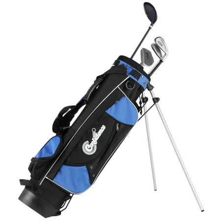 Confidence Junior Golf Club Set w/Stand Bag for kids Ages 8-12 (Best Golf Clubs For 15 20 Handicap)