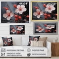 thumbnail image 4 of Designart "Vibrant Pink Hibiscus Blossoms" Hibiscus Wall Art Prints, 4 of 7