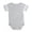 Heather Gray, variant on CafePress - Brainy - Cute Infant Baby Football Bodysuit
