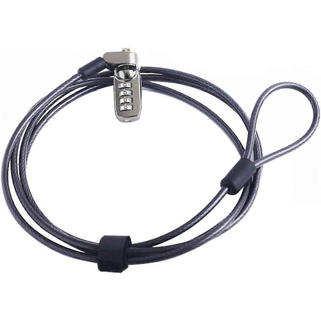 KAIYANG Cable de seguridad para computadora portátil, cable de 1,9 m, bloqueo para computadora
