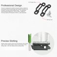thumbnail image 3 of 2in1 Woodworking Simple Connector Trimmer Side Milling Slotting Bracket Panel DIY Slotting Locator Punch Tool with 11mm Milling Cutter for 65mm Router Base Trimming Milling Machine, 3 of 6