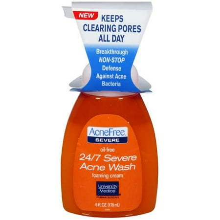 University Medical Products AcneFree 24/7 Severe Acne Wash, 6 oz