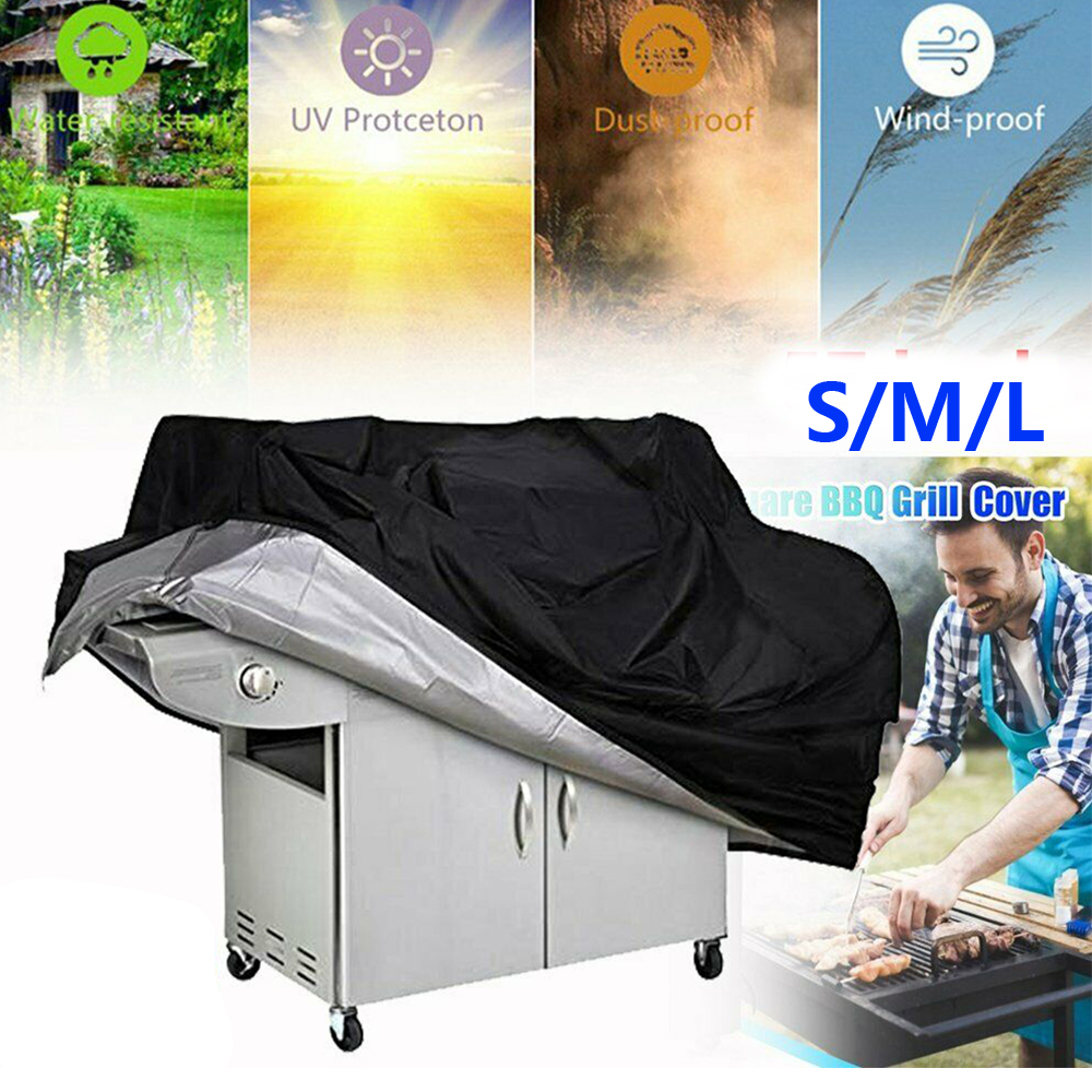 BBQ Grill Cover - Universal Fit All Barbecue Gas Gril, Heavy-Duty, Waterproof BBQ Grill Cover, 39.4 x 23.6 x 59in - image 1 of 9