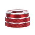 thumbnail image 3 of Rearview Mirror Switch Knob Cover Trim Red Decor Replacement for Camry/Corolla/RAV4/Highlander, 3 of 9