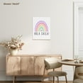 thumbnail image 7 of 3dRose, Hola Chica - Hi Girl in Spanish Cute Colorful Rainbow Hello en Espanol, Museum Grade Canvas Wrap 8x10, 7 of 7