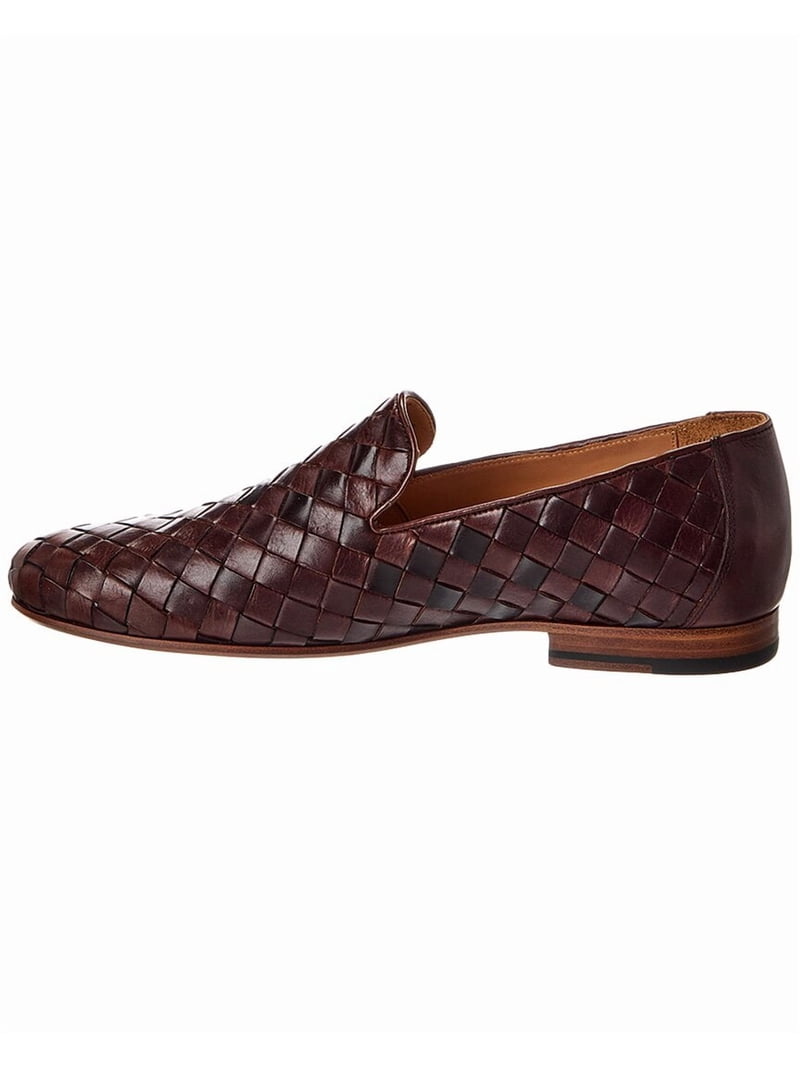 Curatore EUC Bit Brown Leather Loafer Sz 10 Curatore Bit Leather Loafer, 10, Brown - Walmart.com main image 2