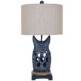 thumbnail image 1 of Night Owl Cast Iron Finish Table Lamp  24 Inches Tall, 1 of 1