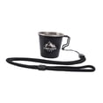 thumbnail image 4 of Taza de camping con asa, de acero inoxidable, portátil, para café o té. Estilo C, 4 of 9