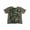 distressed grey green lantern, variant on - Little Boys Short Sleeve T-Shirt 31045-4T (charcoal boy)