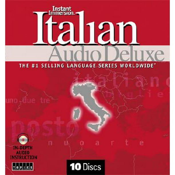 Instant Immersion Language Learning Italian Audio Deluxe 10 CDs ...