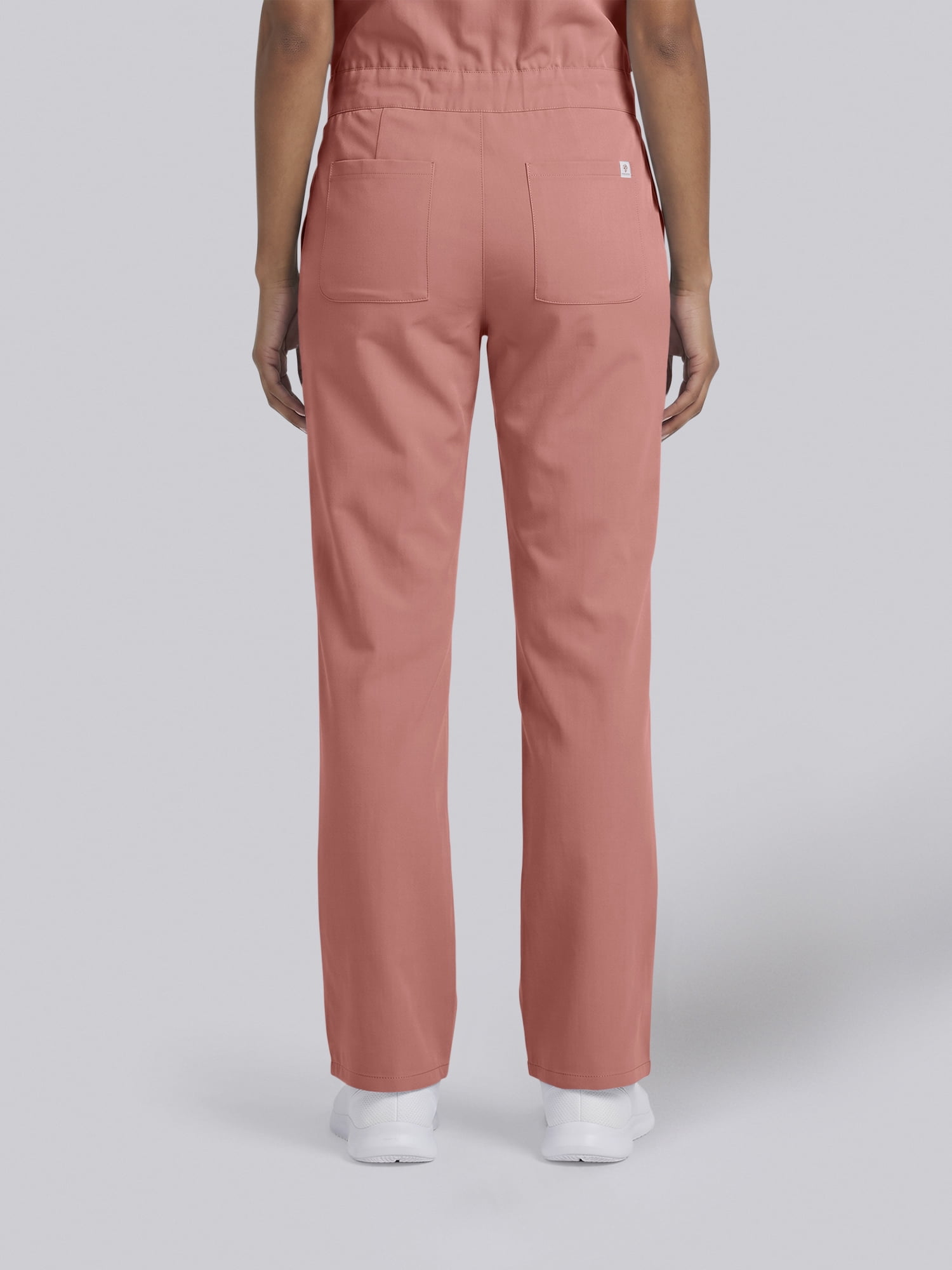 Scrubstar Ultimate Women’s Antimicrobial Drawstring Straight Leg Scrub Jumpsuit, Sizes XS–2XL