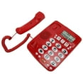 thumbnail image 1 of MesaSe Corded Phone Caller ID Adjustable Ringtone Shortcuts Memory Wired Landline With Indicator  Profession Practical Caller ID Phone  Desk Landline For Home Office, 1 of 8