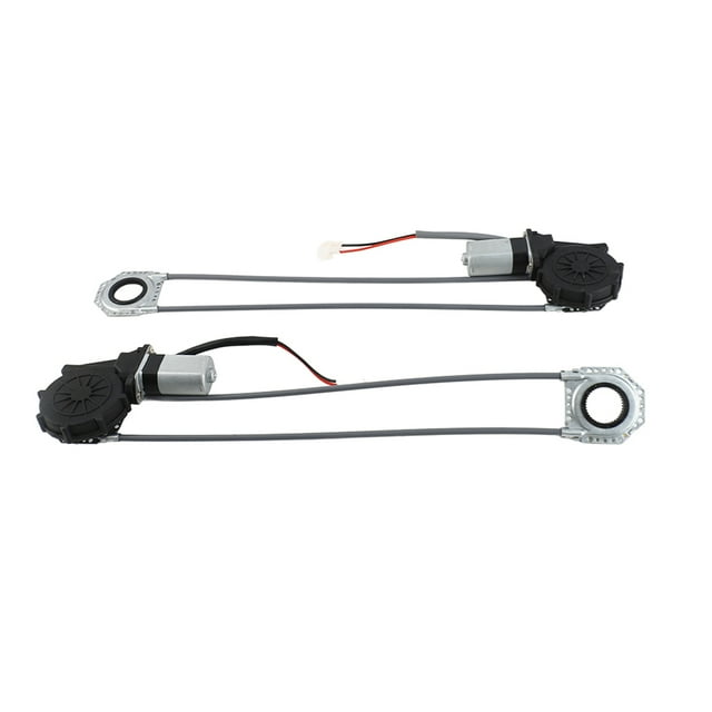 Kit de Conversion Régulateur de Levage de Fenêtre Électrique Universel 12V pour Camion SUV Camionnette Voiture à 2 Portes