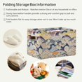 thumbnail image 5 of GZHJMY Japanese Kimono Pattern Foldable Canvas Storage Bin, Sturdy Fabric Storage Basket with Handles, Storage Cube Box for Organizing Shelf Nursery Toy Closet 1PCS#176, 5 of 7