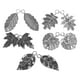 thumbnail image 4 of WORGEOUS 5 uds Clip de cincha de hoja Clips para suéter vestido pinzas para chal suéter Collar Clips de Metal para cárdigans, 4 of 9