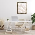 thumbnail image 4 of Stupell Industries Bohemian Arched Boho Pattern Gold Floating Frame Canvas Art, 25 x 31, by Jetty Home LLC, 4 of 8
