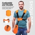 thumbnail image 2 of Brush Cutter Harness Double Shoulder Strap Trimmer Harness For Brush Cutter, Chainsaw And Lawn Mower; Compatible With Stihl Fs , Size Borders Km Serie, 2 of 5