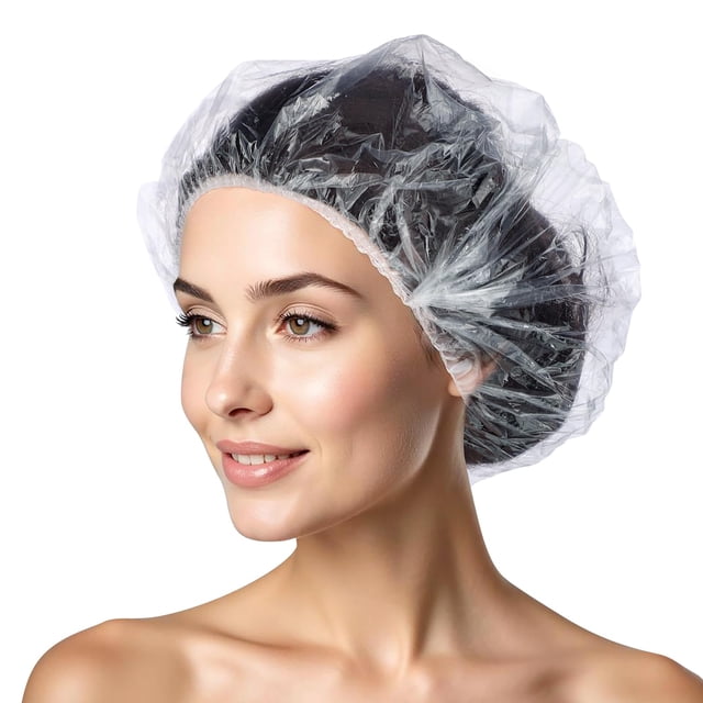 Gorros de ducha desechables Pengxiaomei 300 unidades para tratamiento capilar
