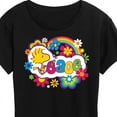 thumbnail image 3 of Peanuts - Peace Floral & Colorful Woodstock - Women's Short Sleeve Graphic T-Shirt, 3 of 6