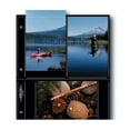 thumbnail image 1 of Print File Blk46-6S, Archival S-Series Album Pages, Holds Six 4X6"" Prints, Pack Of 25 - Black Background, 1 of 2