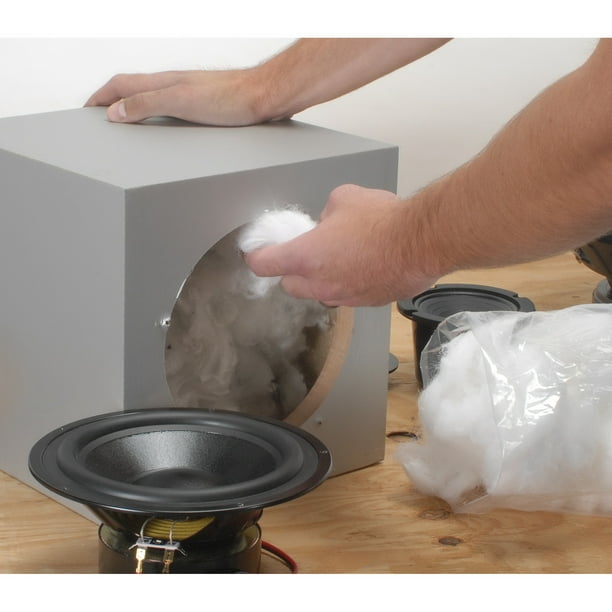 AcoustaStuf Polyfill Speaker Sound Damping Material 1 lb. Bag