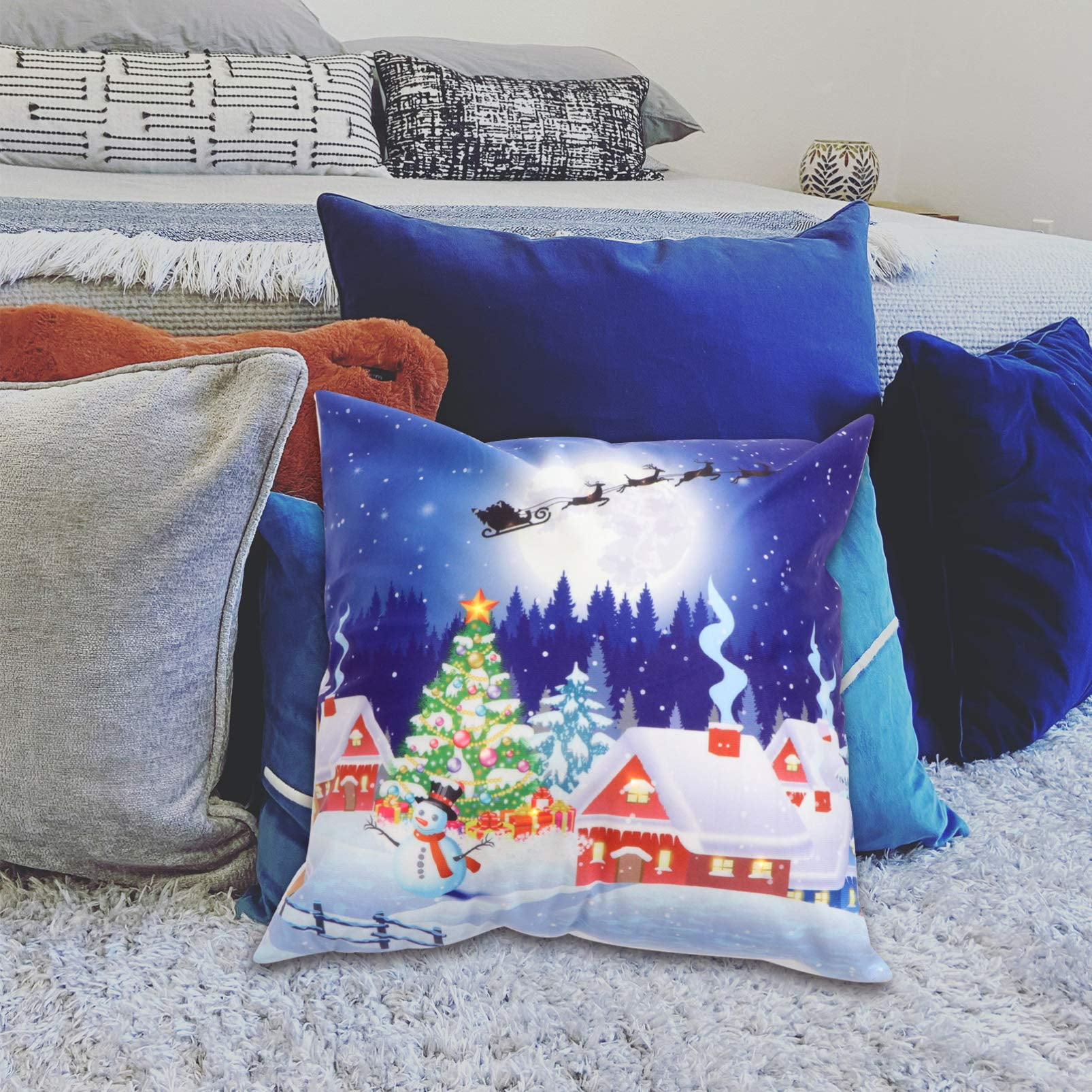 Led light cushion sale