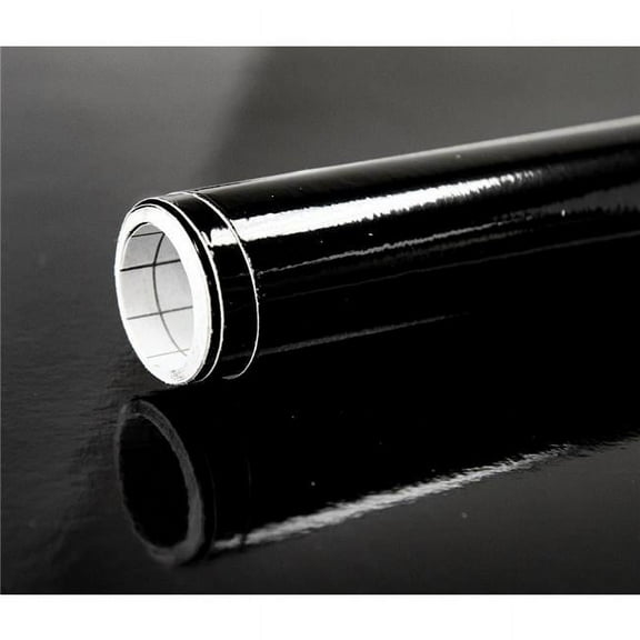 78.74 x 17.71 in. Black Adhesive Film, Set of 2