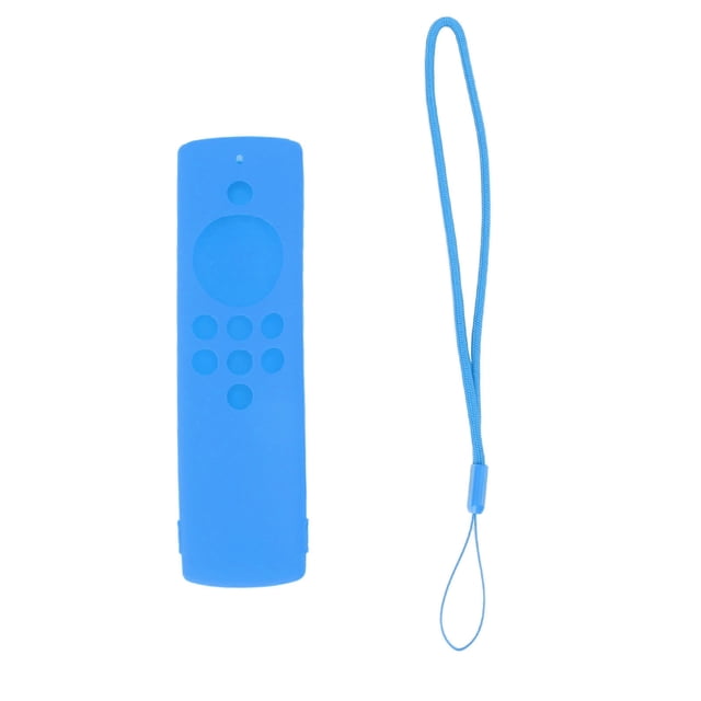 Funda protectora de silicona para mando a distancia, funda lavable para mando a distancia, Protector remoto a prueba de golpes para Fire TV Stick Lite, color azul