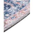 thumbnail image 5 of Unique Loom Yara Collection Area Rug - Yash (4' Round Navy Blue/Blue), 5 of 6