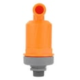 thumbnail image 1 of Vanne d'Évent Automatique, PP Débit Élevé Orange Vanne d'Évent Automatique Robuste G1/2 pour Résidence Type Rapide 6632A PP, Type Composé 6632B PP, 1 of 7