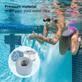 thumbnail image 2 of 4 Pcs Filets de Protection pour Filtres de Spa, Accessoires de Spa à Bulles pour Piscine, Filtres de Remplacement pour Passoire à 90 Plis, 4 x Filets de Protection pour Filtres de Spa, Bleu, 2 of 6
