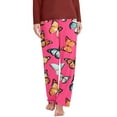 thumbnail image 6 of FAZVAOO Women's Pajama Pants,Butterfly Printed Elastic Waist Pants Full Length Sleep Bottoms, 6 of 7