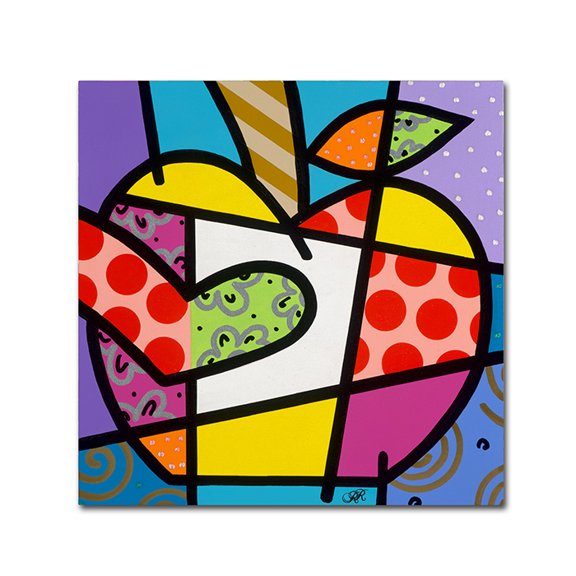 Trademark Fine Art 'Big Apple I' Canvas Art by Roberto Rafael