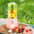 thumbnail image 1 of TIMIFIS Juicer Cup Portabler with 4Ultra- Blades, Small for Shakes ,Usb Rechargeable Fresh Fruit Juicer for Home/Travel/Gym/Office Kitchen Gadgets, 1 of 6