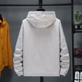 thumbnail image 4 of Summer Thin Skin Coats Men Breathable Sportswear Hooded Outwear Men Windbreaker Sun Protection Windbreaker Casual Jackets B73, 4 of 7