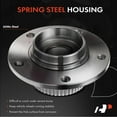 thumbnail image 5 of A-Premium Wheel Hub and Bearing Assembly Replacement for BMW E36 E46 318i 323i 325i 328i 328Ci 330i 525i 530i RWD Only Front Driver or Passenger Side, 5 of 8