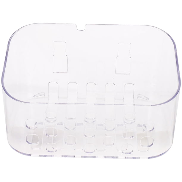 Estante de almacenamiento de pared sin perforaciones, soporte para champú y cosméticos para baño