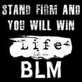 thumbnail image 3 of Phillip, Jamie 15x15 Black Modern Framed Museum Art Print Titled - Scripture BLM 2, 3 of 5