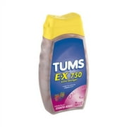 Tums Extra Strength Antacid Chewable Tablets, Assorted Berry Flavors - 96 Ea, 6 Pack