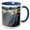 Blue/White, variant on 3drose, Victoria Falls, Zambesi River, Zambia and Zimbabwe-af51 Tno0000 - Tom Norring, 11oz Two-tone Blue Mug