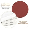 thumbnail image 5 of 3pcs 10-Inch PSA Sanding Discs, 400 Grits Aluminum Oxide Self Adhesive Stick Back Sandpapers, No-Hole Round Wet/Dry Sander Papers, Sand Auto Car Paint, Wood, Metal, 5 of 7